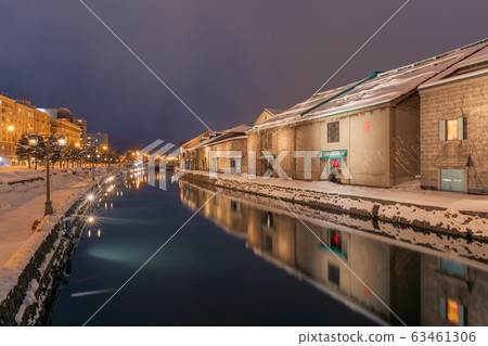 Hokkaido_Otaru Snow Light Path 63461306