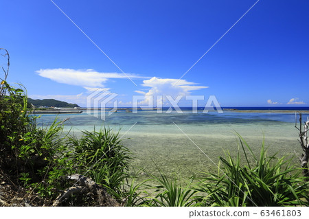 久米島/大部島海 久米島/大部島海 63461803