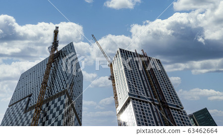 城市中的新建築物和公寓 63462664