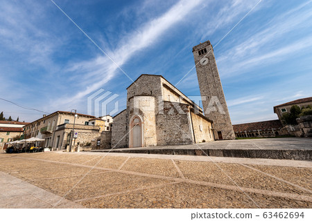Romanic Parish Church of San Giorgio di Valpolicella - Verona Italy Romanic Parish Church of San Giorgio di Valpolicella - Verona Italy 63462694