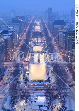 北海道_札幌冰雪節夜景 63462993