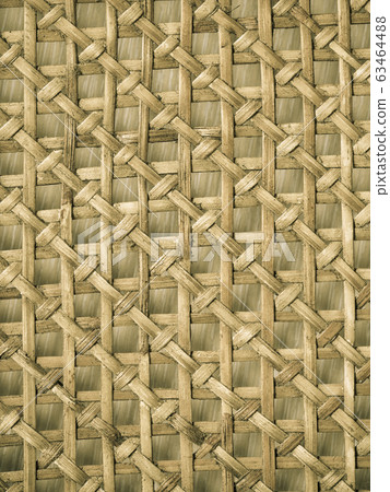 Wicker woven pattern for background or texture Wicker woven pattern for background or texture 63464488