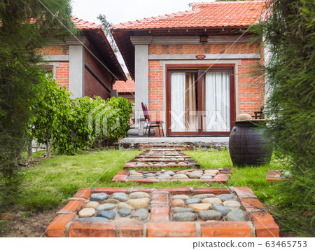 One-storey house in oriental style with panoramic 63465753