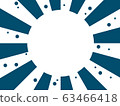 Navy blue radiation background 63466418
