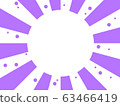 Purple radiation background 63466419