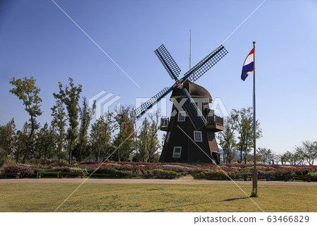 Suncheon Bay National Garden Windmill 63466829