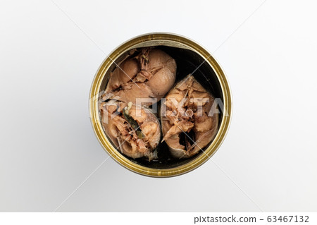 Canned mackerel 63467132