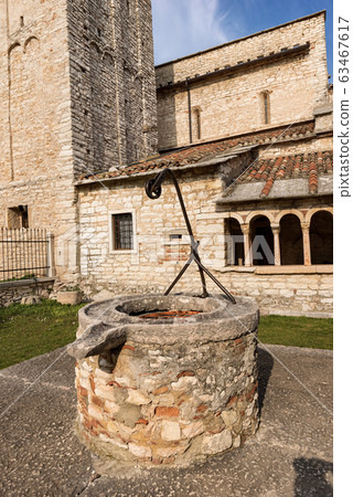 Romanic Parish Church of San Giorgio di Valpolicella - Verona Italy Romanic Parish Church of San Giorgio di Valpolicella - Verona Italy 63467617