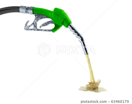 eco Fuel concept nozzle pump with hose 3d render 63468179