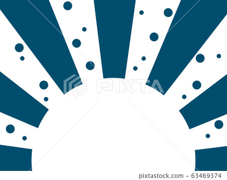 Navy blue radial semicircle background 63469374