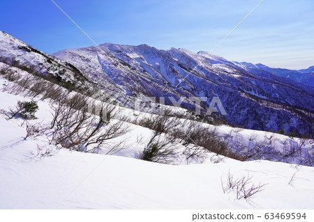 富士山的山脊 富士山的山脊 63469594