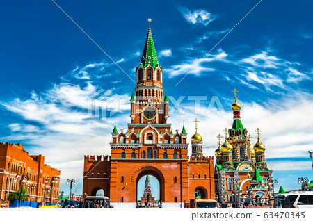 Blagoveshchenskaya Tower and Annunciation 63470345