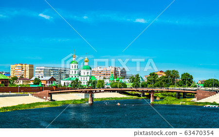 Cityscape of Yoshkar-Ola at the Malaya Kokshaga 63470354