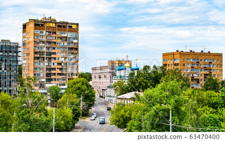 Cityscape of Nizhny Novgorod in Russia 63470400