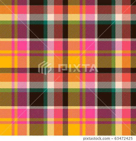 Tartan scotland seamless plaid pattern vector. 63472425