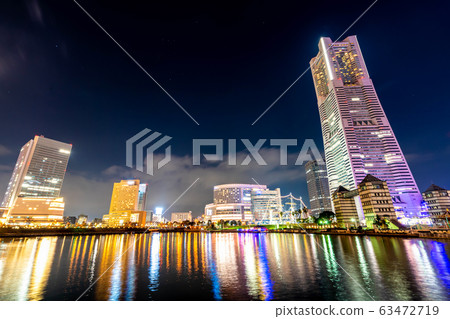 Kanagawa Prefecture Yokohama Minato Mirai Night View 63472719