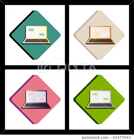 Message bubbles chat vector. Vector template of message bubbles chat boxes icons Message bubbles chat vector. Vector template of message bubbles chat boxes icons 63477043