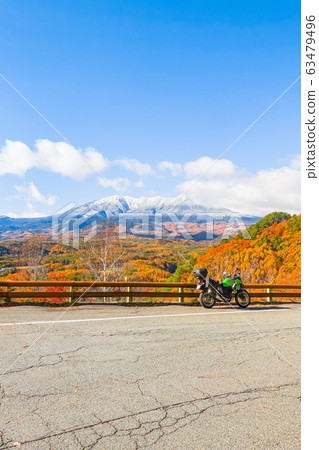 Autumn Mt.Ontake seen from Kuzo Pass 63479496