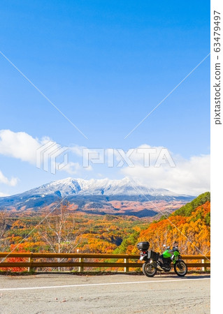 Autumn Mt.Ontake seen from Kuzo Pass 63479497
