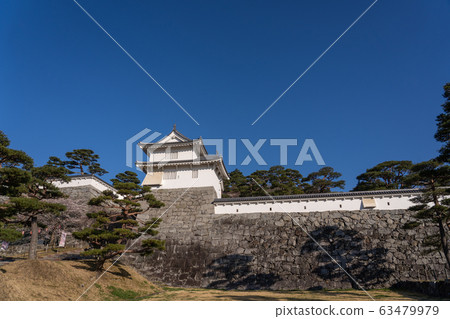 福島縣日本松城堡三之丸高志石垣 福島縣日本松城堡三之丸高志石垣 63479979