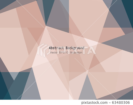 Abstract geometric white and gray polygon or Abstract geometric white and gray polygon or 63480306