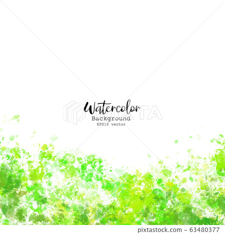 Water color paint brush bright colorful tone 63480377