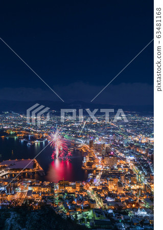 北海道_函館冬季焰火欣賞美景 北海道_函館冬季焰火欣賞美景 63481168