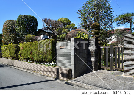City scenery Kawagoe in early spring 63481502