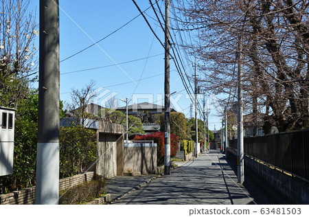City scenery Kawagoe in early spring City scenery Kawagoe in early spring 63481503