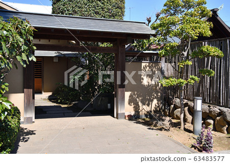 早春的城市風光川越 63483577