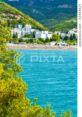 Sea view from the mountain. View of the beautiful Sea view from the mountain. View of the beautiful 63484625