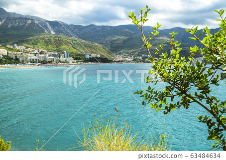 View of a beautiful bay with boarding houses and View of a beautiful bay with boarding houses and 63484634