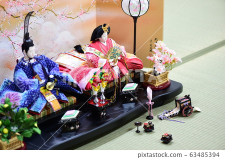 Hina娃娃娃娃娃娃娃娃節慶祝三月女孩 63485394