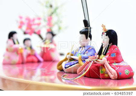 Hina娃娃娃娃娃娃娃娃節慶祝三月女孩 63485397