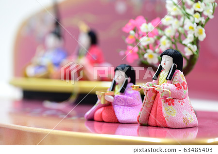 Hina娃娃娃娃娃娃娃娃節慶祝三月女孩 63485403