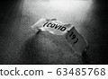COVID-19 text tag 63485768