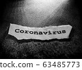COVID-19 text tag 63485773