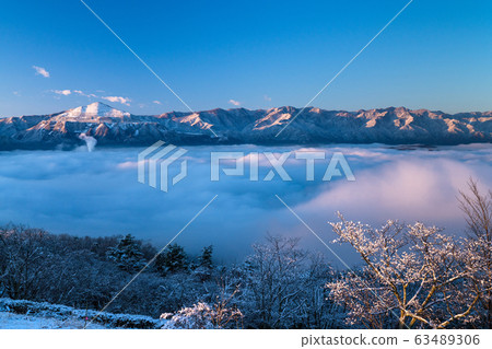 《Saitama Prefecture》Rime Ice and Chichibu's Great Sea of Clouds, Snowy Mountain Park 63489306