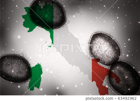 Italy corona virus background 63492962