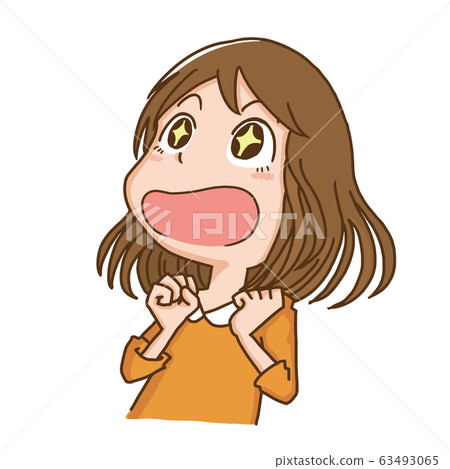 Impression, longing, looking up, woman 63493065