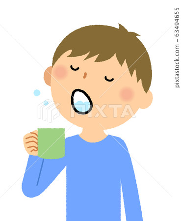 Boy gargle 63494655