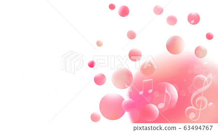 Music image, abstract sphere background Music image, abstract sphere background 63494767