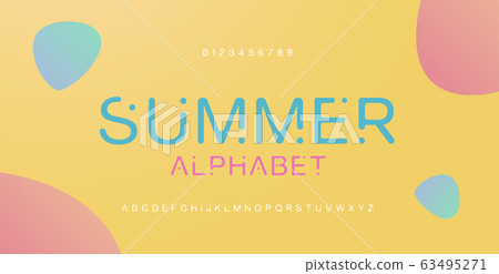 Minimal font creative modern alphabet. Typography Minimal font creative modern alphabet. Typography 63495271