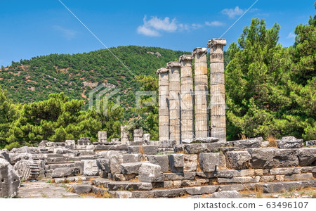The Temple of Athena Polias in the Ancient Priene, 63496107