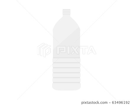 Illustration of empty plastic bottle Illustration of empty plastic bottle 63496192