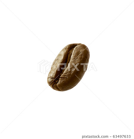 Coffee bean isolated on white 63497633
