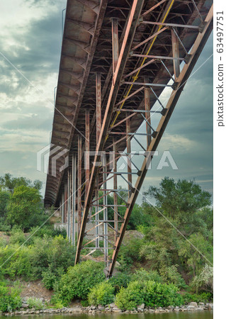 Preobrazhensky bridge over the Dnieper river in 63497751