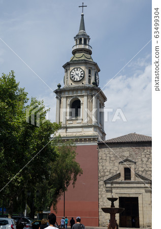 San Francisco Church in the city of Santiago de Chile. San Francisco Church in the city of Santiago de Chile. 63499304