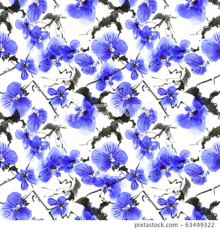 Blossom tree pattern 63499322