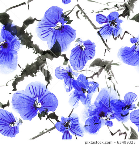 Blossom tree pattern 63499323